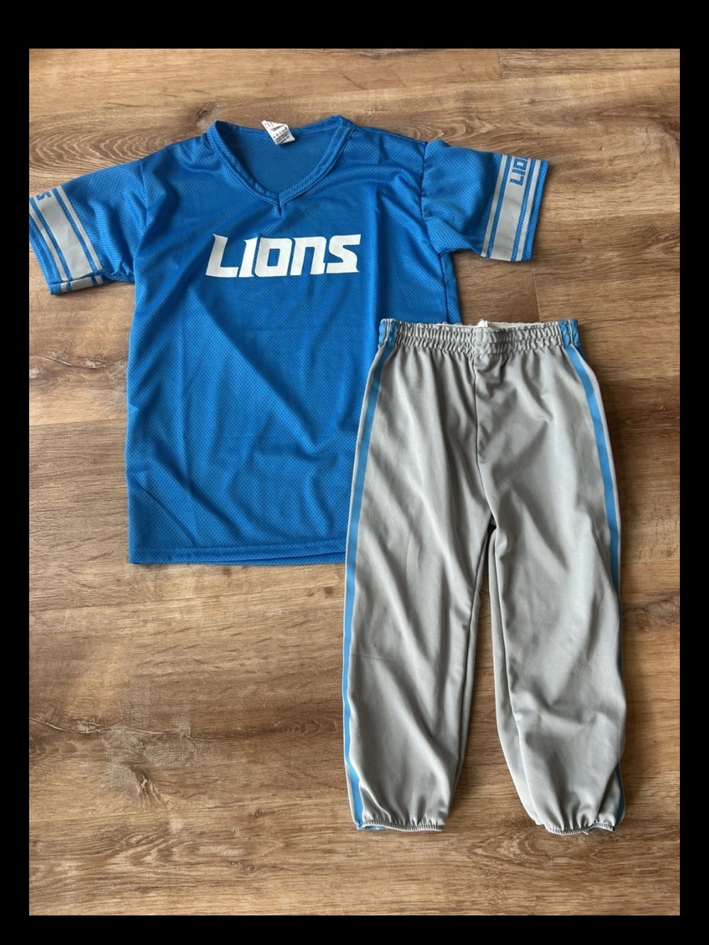 Franklin Kids Football Detroit Lions Costume Jersey & Pants- Medium